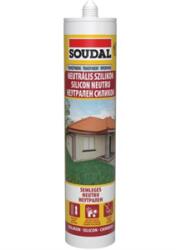 Soudal neutrális szilikon fekete 280 ml (137665)