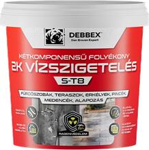Den Braven Debbex S-T8 2K folyékony vízszigetelés 14 kg (CH0275HU)