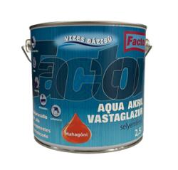 Festék Bázis Factor aqua vastaglazúr sf. mahagóni 2, 5 L (971)
