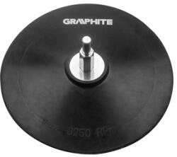 GRAPHITE 55H823 Rugalmas csiszolótányér 125 mm, fix KIFUTÓ (55H823)
