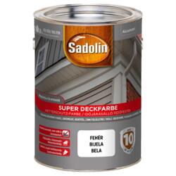 Sadolin Super Deckfarbe fafesték fehér 5 L (5087490)