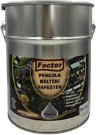 Festék Bázis Factor Pergola kültéri fafesték ezüstnyír 10 L (693)