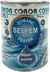 Festék Bázis Coror Selyem Zománc sötétszürke 0, 75 L KIFUTÓ (114)