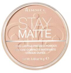 Rimmel London Rimmel Stay Matte pudră mată 14 g 003 Peach Glow