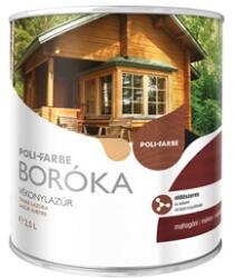 POLI FARBE Boróka oldószeres vékonylazúr mahagóni 2, 5L KIFUTÓ (40505018)