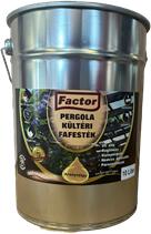 Festék Bázis Factor Pergola kültéri fafesték aranytölgy 10 L (680)