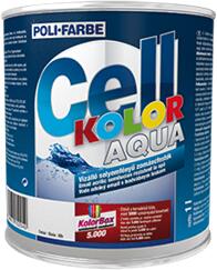 POLI-FARBE Cellkolor aqua zománcfesték fehér sf. 1 L (5064)