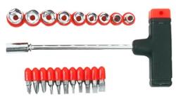 TOP TOOLS 39D385 csavarhúzó t + dugókulcs KIFUTÓ (39D385)