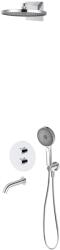 Oltens Set baterie cadă-duș Oltens Katla 34600100, cap de duș Oltens Vann 37007100, 39403100, 39100100, 37107100, 39304100, 37200100 (36065100)
