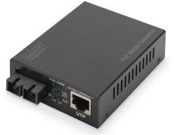 Digitus Gigabit Ethernet PoE+ singlemode media converter (DN-82160)