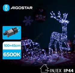 Aigostar Aigostar-LED Външна декорация LED/3, 6W/31/230V 6500K 90/45cm IP44 елен със шейна (AI0558)