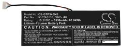 Cameron Sino akkumulátor Gigabyte 961TA013F laptopokhoz - 15.2V, 3950mAh (CS-GTP345NB)