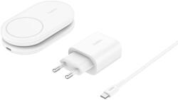 Belkin WIZ028VFWH Magsafe Töltő És Telefontartó 15 W - Fehér