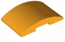 LEGO® 78522c110 - LEGO élénk világos narancssárga azúr lejtő 6 x 4 méretű, ívelt (78522c110)