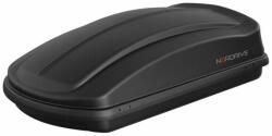 Nordrive Box 330 ABS Tetőbox - 330L, Dombornyomott Fekete