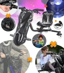  Elektromos Drift Trike Roller LED Kijelzővel és Bluetooth Kapcsolattal Gyerekeknek és Tinédzsereknek