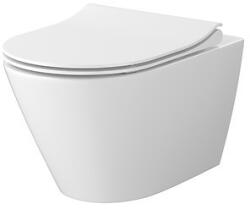 Cersanit WC, Cersanit City Pro ovális függesztett wc szett S701-883 - mozaikkeramia