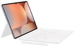 Samsung Galaxy Tab S8/S9 Ultra Flip Tok - Álló, Bőrhatású, Fehér (EF-DX925BWEGGB)