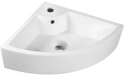 Diplon Mosdó, Diplon Fehér kerámia sarokmosdó 46, 5x33, 5x13cm WB6426 - mozaikkeramia