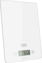 Teesa Fehér üveg konyhai mérleg (TSA0804-W)