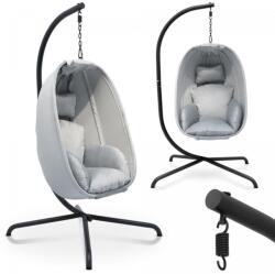 Miadomodo Függő hintaszék 160 kg szürke (HGSMG-gr)