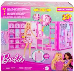 Mattel Barbie Baba Álom Ruhásszekrénye Ruhákkal