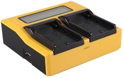 Patona Incarcator Patona Dual LCD USB compatibil Sony NP-FM50 NP-F550 NP-F750 NP-F970-7525 Incarcator baterii