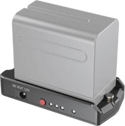 SmallRig Adaptor SmallRig pentru acumulatori NP-F550 NP-F750 NP-F970 cu iesire DC-EB2504 Incarcator baterii