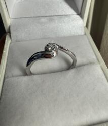 Eljegyzési Gyűrű Gyémánt Köves 14K Arany (GYU-1319)