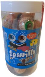 Spanilla gyümölcs ízű töltött gumicukor golyó 30x10g