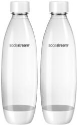 SodaStream Fuse 1L palack szódagéphez - Fehér (2db/csomag) (FUSE WH) (FUSE WH)
