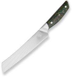 Dellinger Kenyérvágókés SANDVIK GREEN NORTHERN SUN 19 cm, Dellinger (DNGRKH170)