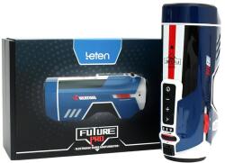 Leten SM Future Pro - hálózati lökő, nyögő, szorító, melegítő maszturbátor (kék) - vagyaim