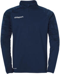 UHLSPORT Langarmshirt GOAL 25 1/4 ZIP TOP UHLSPORT S fekete|kék