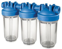 Atlas Filtri Big Blue szűrő SENIOR 10" TRIO csatlakozó 1" 124639 (124639)