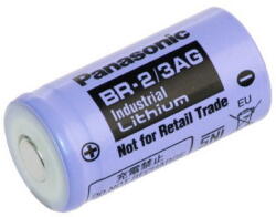 Panasonic BR-2/3AG ipari szénfluorid-lítium elem, 3 V, 1450 mAh (BR-2-3AGN)