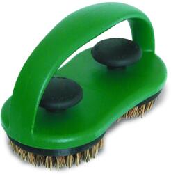 Big Green Egg - Dupla fejű grillrács tisztító kefe (Palmyra sörtés) (127136)