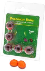 TALOKA - 5 Brazil Golyó Eper és Csokoládé Intim Gél (d-232624)