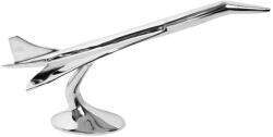 Kare Design Concorde Ezüst Alumínium Repülőgép Dekoráció 28 cm (KHM-55312)