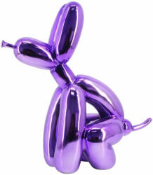 Richmond Interiors Balloon Dog Dekoráció Lila Metál (KHM--AD-0047)