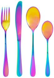 Pintinox Set de tacâmuri de masă PRINCESS RAINBOW, set de 24 buc, multicolor, Pintinox (PIN2CU07091) Tacam