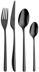 Pintinox Set de tacâmuri de masă FLORENCE NIGHT, set de 24 buc, negru, Pintinox (PIN26P07091) Tacam