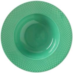 Lyngby Farfurie adâncă RHOMBE, 25 cm, verde, Lyngby (LY201940)