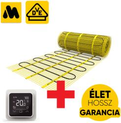  MAGNUM Mat elektromos fűtőszőnyeg 4 m2 = 600 W elektromos padlófűtés + WI-FI Control Touch szobatermosztát szett (240901)