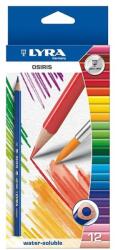LYRA Színes ceruza LYRA Osiris aquarell ecsettel 12 db/készlet (2531120)