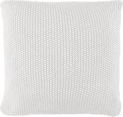 Marc O'Polo Pernă Nordic Knit 50 x 50 cm albă din bumbac organic (730132-4841-004)