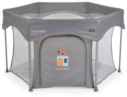  PLAYBOX utazó járóka 6szögletű SZÜRKE