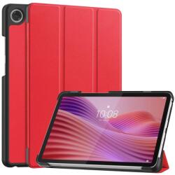  LEATHER Cu balamale husă pentru Lenovo Tab One / Lenovo Tab K9 roșu