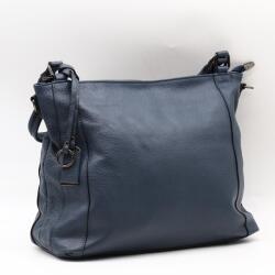  Bőr kék erezett női válltáska 1937