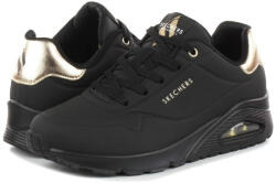 Skechers Uno Gen1 Shimmer Away lányka - női fűzős sneaker cipő 310545L-BBK